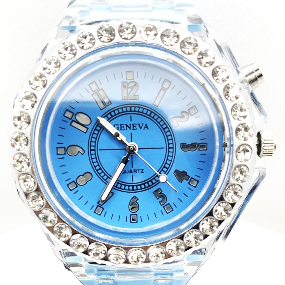 Hot Selling Multicolor LED Fashion Watch Blue